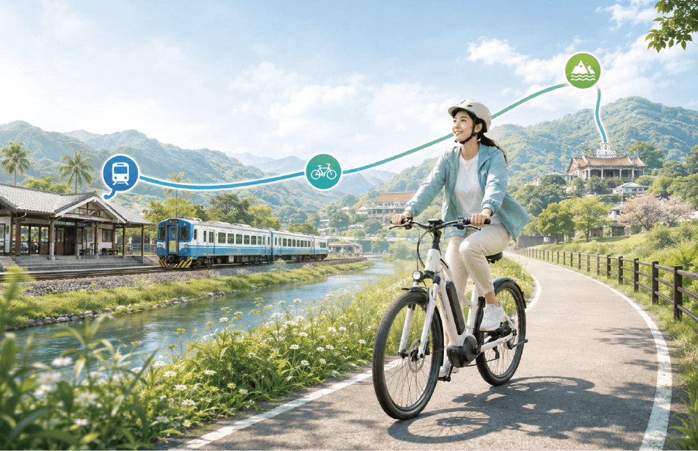中部騎旅計畫 – 道路路網