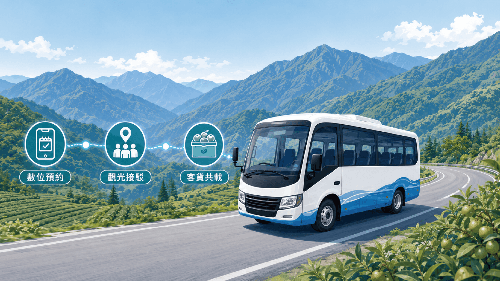 梨山幸福巴士 – 道路路網
